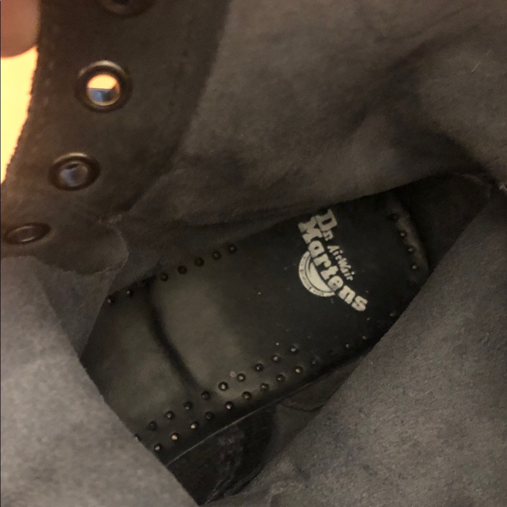 Doc Martens oiled suede JANICE boots size 39 collectors item! well-worn! - Picture 8 of 9